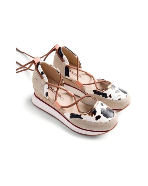 Gioseppo Metallic Wedges