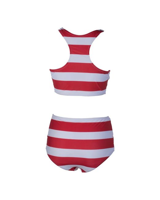 Alberta Ferretti Badmode ,Rood ,Rode Zwemkleding Voor Zomerse Stranddagen in het Red