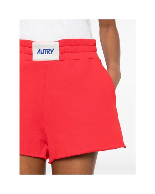 Autry Red Stylische sommer shorts