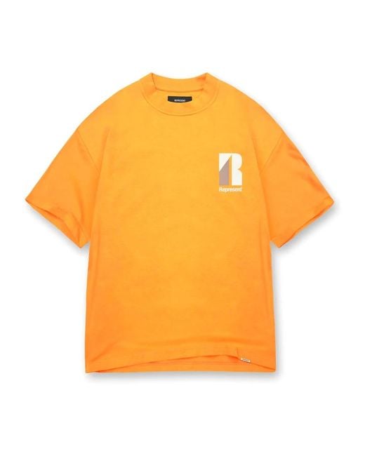 Represent Orange T-Shirts for men