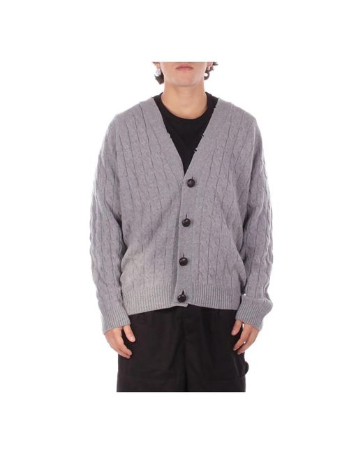 Cardigans Amaranto de hombre de color Gray