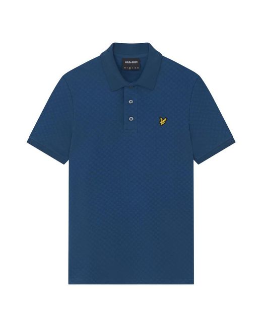 Lyle & Scott Blue Polo Shirts for men