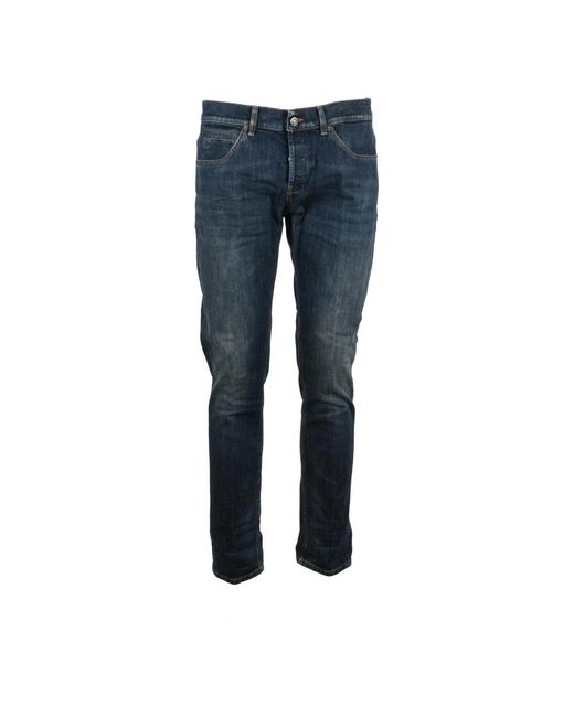 Dondup Blue Slim Fit Jeans for men
