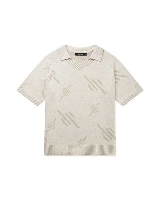 Daily Paper Natural V-Neck Knitwear for men