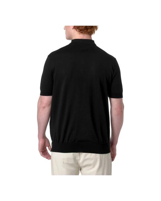 K-Way Black Polo Shirts for men