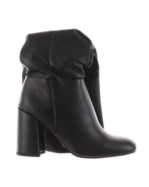 Steve Madden Black Heeled Boots