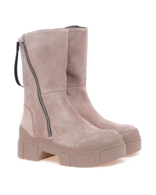 Vic Matié Brown Ankle Boots