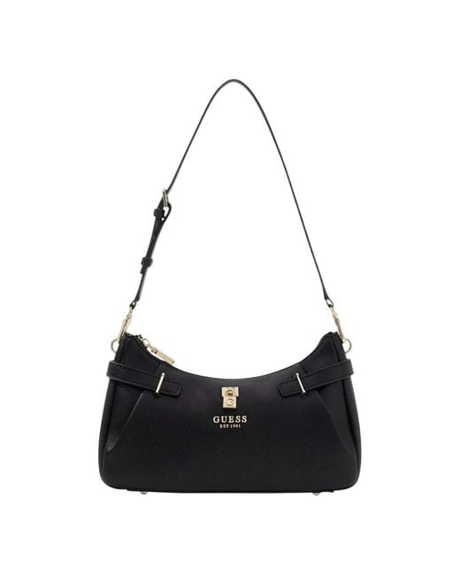 Guess Black Shoulder Bags