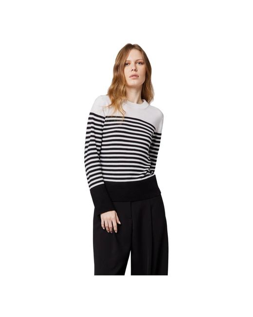 Alpha Studio Girocollo/Lunga Slim in het Black