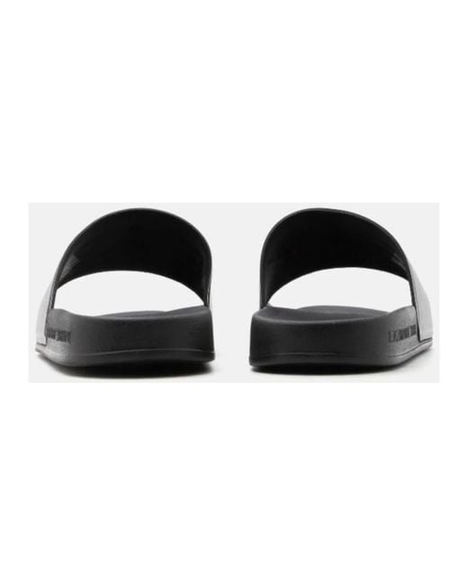 EA7 Brown Sliders