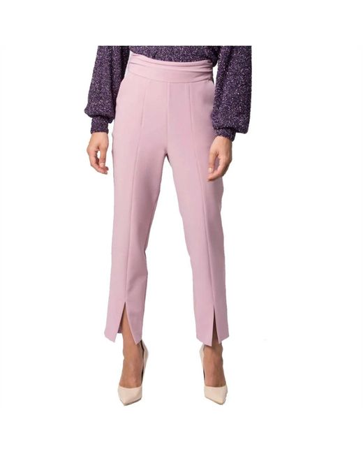Kocca Pink Cropped Trousers