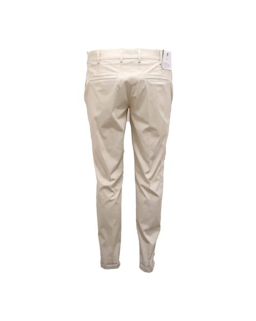 PT01 Slim-Fit Trousers in het Natural voor heren