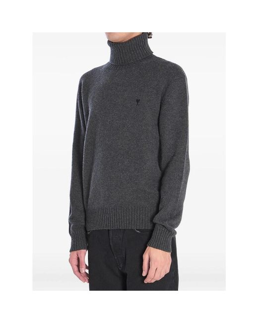 AMI Truien & Vesten ,Grijs ,Antraciet Sweater Collectie in het Gray voor heren