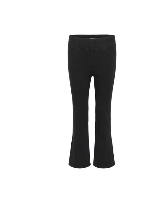 Part Two Black Wide Trousers