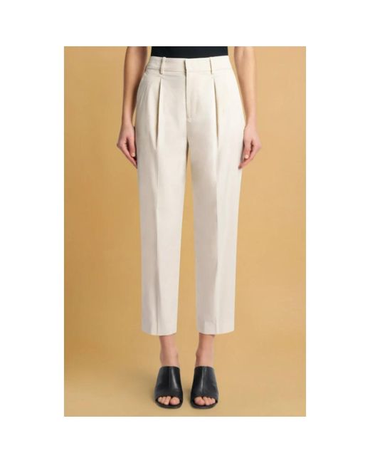 PT Torino Natural Cropped Trousers