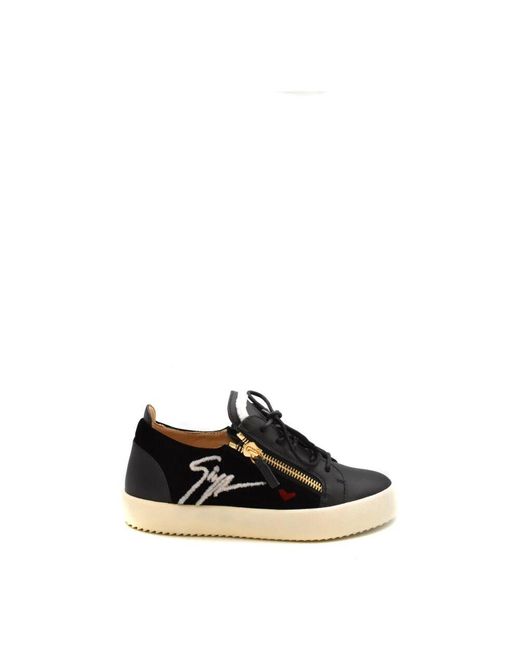 Giuseppe Zanotti Black Sneakers