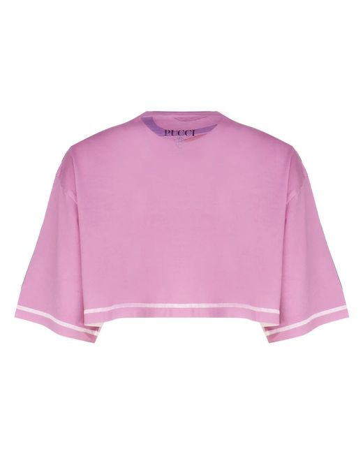 Tops > t-shirts Emilio Pucci en coloris Purple