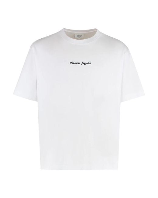 T-Shirts di Maison Kitsuné in White da Uomo