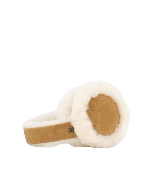 Ugg Sheepskin Wireless Earmuff in het Natural