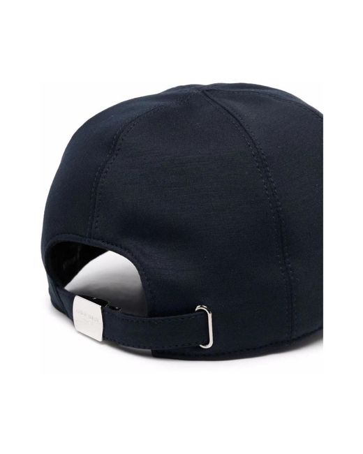 Giorgio Armani Blue Hats for men
