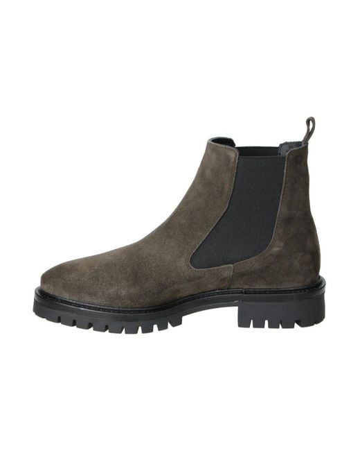 Alpe Brown Ankle Boots