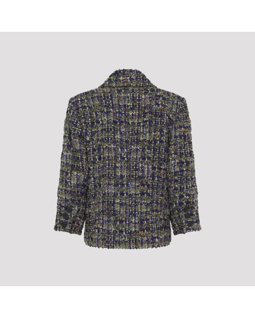 Saint Laurent Black Tweed Jackets