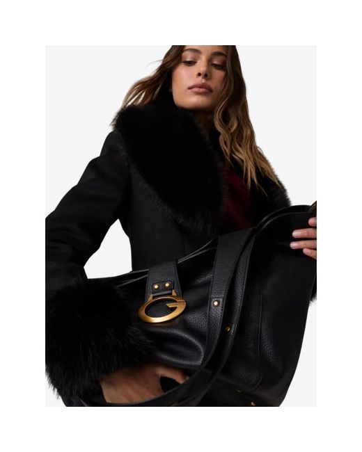 Guess Black Shopping Bags