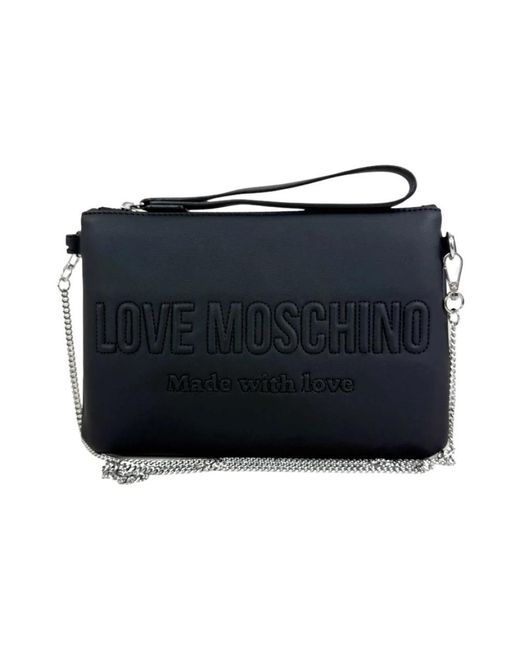 Love Moschino Blue Clutches