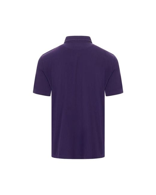 Fedeli Purple Polo Shirts for men