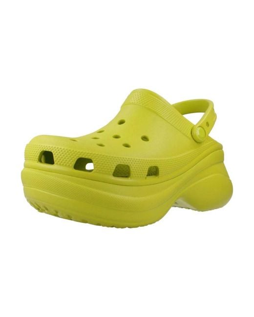 CROCSTM Yellow Klassische Bae Clogs