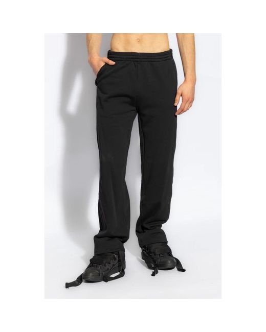 Trousers > sweatpants Helmut Lang pour homme en coloris Black