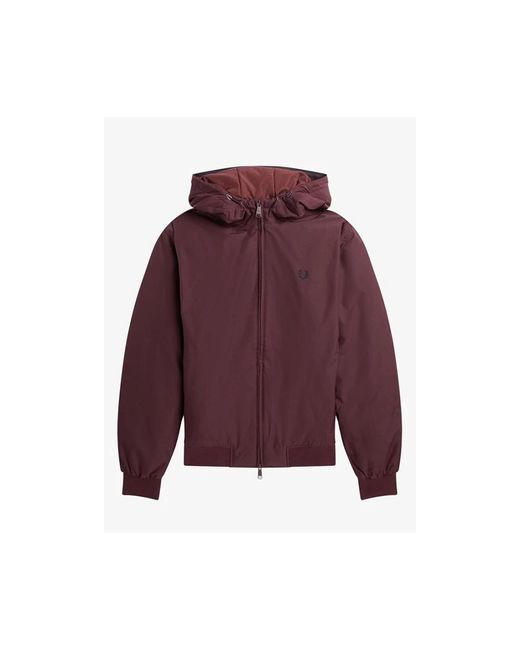Light Jackets di Fred Perry in Purple da Uomo