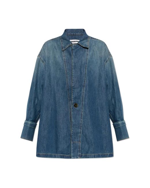 DARKPARK Overhemden ,Blauw ,Denim Jodie Denim Shirt in het Blue