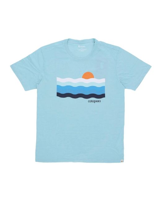 T-Shirts COTOPAXI de hombre de color Blue