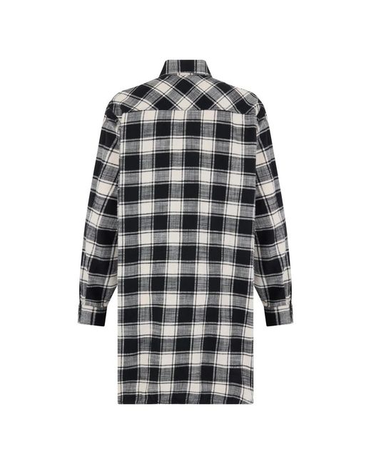 DIESEL Black Shirt Dresses