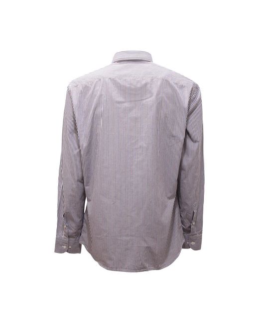 Brooksfield Purple Casual Shirts for men