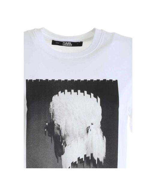 Karl Lagerfeld White T-Shirts