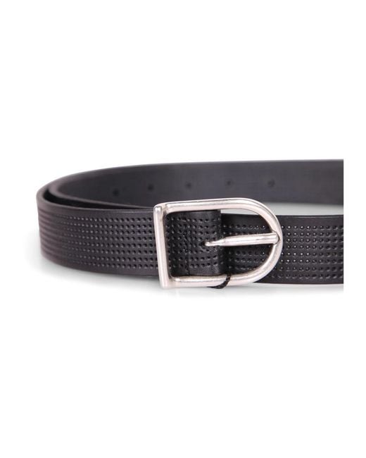 Dell'Oglio Black Belts for men