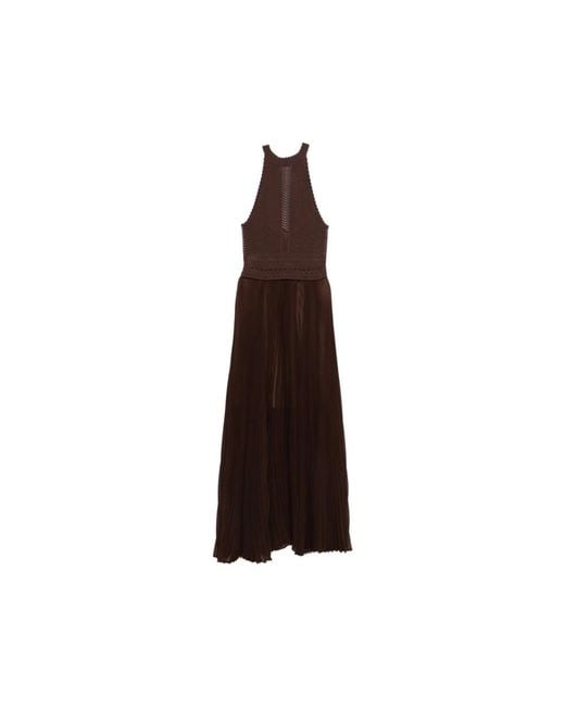 Twinset Brown Gowns