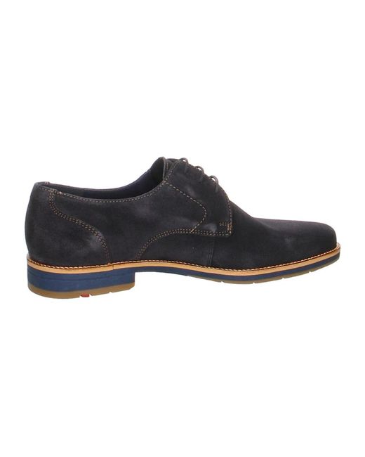 Lloyd Black Blaue Langston Schnürschuhe