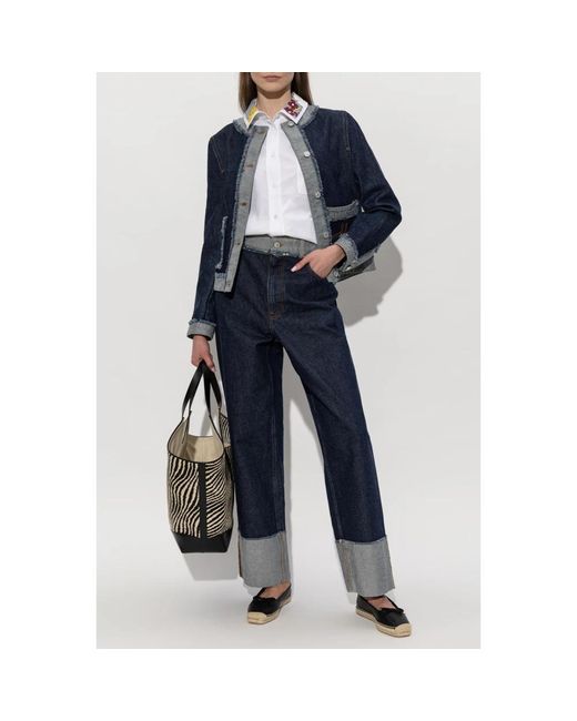 Marni Blue Straight Jeans