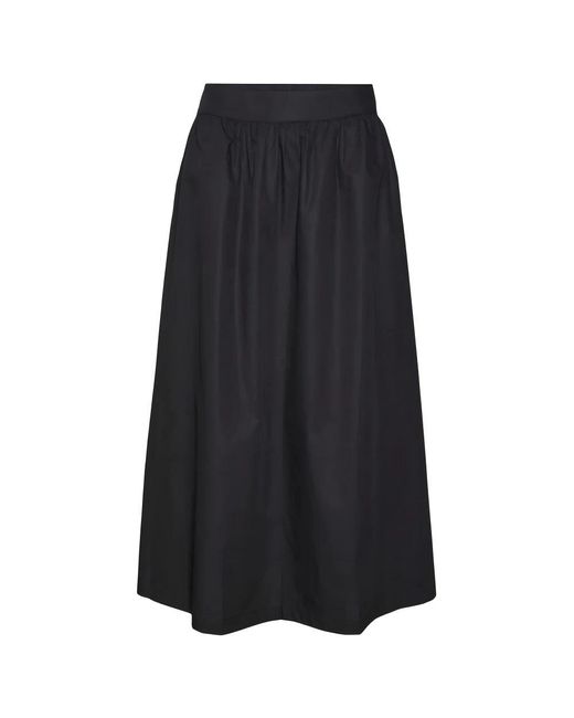 Vero Moda Black Midi Skirts