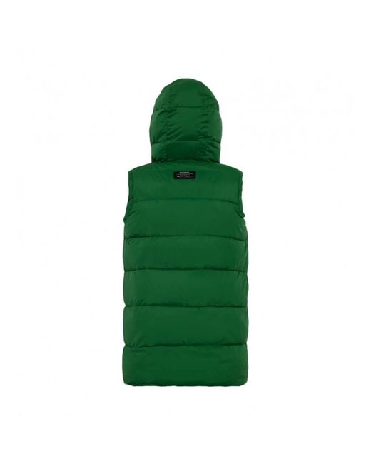 Ecoalf Jassen ,Groen ,Polyester Grasgroene Marangu Vest in het Green voor heren