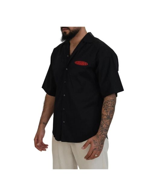 Shirts > short sleeve shirts DSquared² pour homme en coloris Black