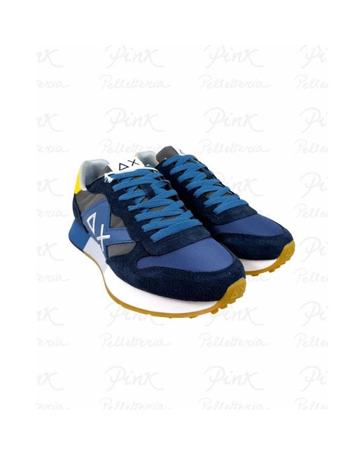 Sun 68 Blue Sneakers for men