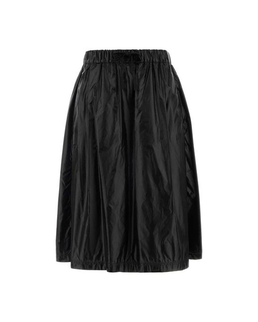 Herno Black Midi Skirts