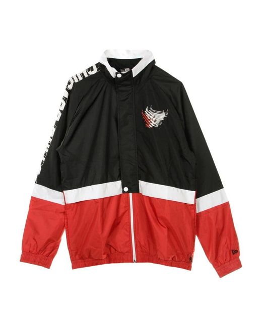 KTZ Black Nba Color Block Track Jacket Chibul for men