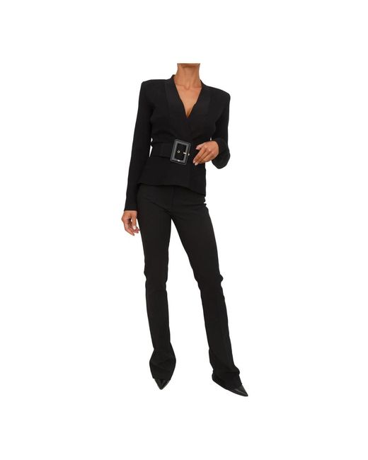 Elisabetta Franchi Black Blazers