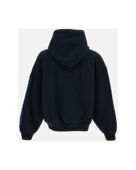 Rhude Blue Hoodies for men