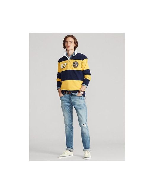 Polo Ralph Lauren Blue Straight Fit Jeans for men